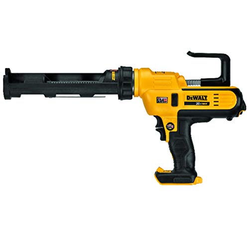 DEWALT 20V MAX Cordless Caulking Gun, 10oz/300ml, Tool Only (DCE560B)