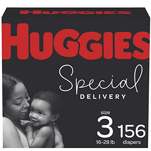 Huggies Special Delivery Hypoallergenic Baby Diapers Size 3, 156 Ct