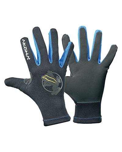 AKONA Reef Glove with Amara Palm, Ideal for Tropical Diving, Spearfishing, or Stand Up Paddleboarding - Small