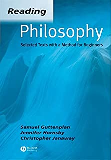 Reading Philosophy: Selected Texts with a Method for Beginners