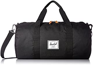 Herschel Sutton Duffel Bag, Black, Mid-Volume 28.0L