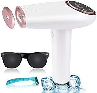 ICE Hair Removal for Women and Men Permanent Laser Hair Remover Cooling Painless Device Home Use