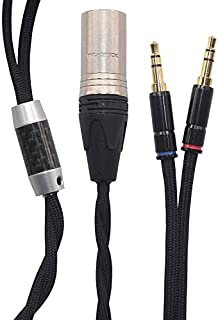 KK Cable HH-V HiFi Compatible Audio Upgrade Cable Replacement for T1 II, T5, Headphones, 4-pin XLR Male Plug. Audio Upgrade Cable. HH-V (1.5M(4.9FT))