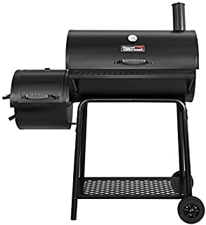 Royal Gourmet CC1830F Charcoal Grill with Offset Smoker, Black