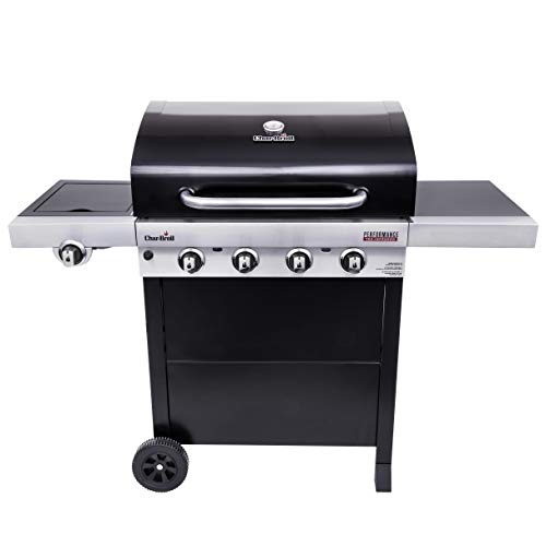 Char-Broil 463280219 Performance TRU-Infrared 4-Burner Cart Style Gas Grill, Black