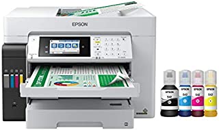 Epson EcoTank Pro ET-16600 Wireless Wide-Format Color All-in-One Supertank Printer with Scanner, Copier, Fax and Ethernet Plus 2 Years of Unlimited Ink, Works with Alexa