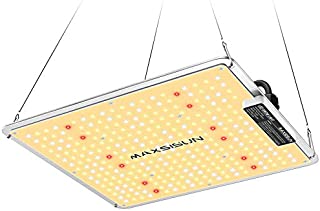 Grow Light, MAXSISUN PB 1000 LED Grow Lights for Indoor Plants Full Spectrum, High-Performance Plant Growing Lamps with Samsung Diodes and Sosen Driver for a 2x2 Grow Tent Veg and Flowering