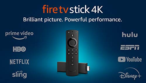 Fire TV Stick 4K streaming device with Alexa Voice Remote | Dolby Vision | 2018 release