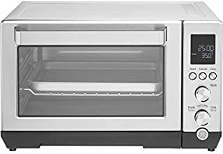 GE Quartz Convection Toaster Oven, Large Capacity Fits 9x13 Baking Pan, Rapid Quartz Heating Element, 7 Cook Modes of Toast, Bake, Broil, Bagel, Pizza, Roast & Keep Warm, Stainless Steel, G9OCABSSPSS