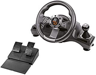 Subsonic SA5156 - Drive Pro Sport Racing Wheel for Playstation 4, PS4 Slim, PS4 Pro, Xbox One, Xbox One S and PS3