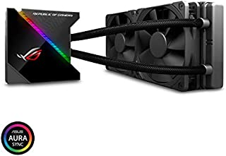 Asus ROG RYUJIN 240 RGB AIO Liquid CPU Cooler 240mm Radiator (Dual 120mm 4-Pin Noctua Ippc PWM Fans) with Livedash OLED Panel and Fanxpert Controls