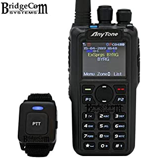 AnyTone AT-D878UV Plus Bluetooth W/GPS. Free Programming Cable, 3100mAh Battery, AnyTone Course on BridgeCom University ($97 Value), and BridgeCom Support.