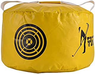 Huntvp Golf Impact Power Smash Bag Hitting Bag Swing Training (Yellow)