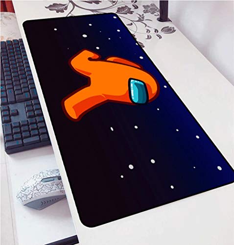 Among Us DIY Design Pattern Gaming Mousepad Computer Padmouse for LOL Csgo 900x400mm Large Mouse Pad Keyboards Mat Christmas-Among US 3_300x700x2mm