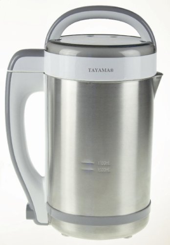 Tayama DJ-15SS Soymilk Maker 1.3L, 1.3 liter, Stainless steel