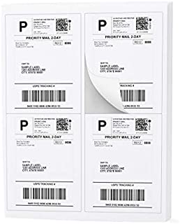 Buhbo 4-UP Address Shipping Label 4