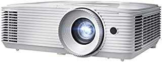 Optoma EH412 1080P HDR DLP Professional Projector | Super Bright 4500 Lumens | Business Presentations, Classrooms, and Meeting Rooms | 15000 Hour Lamp Life | 4K HDR Input | Speaker Built in