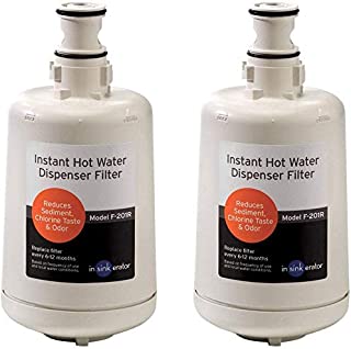 InSinkErator F-201R Replacement Water Filter Cartridges, 2-Pack