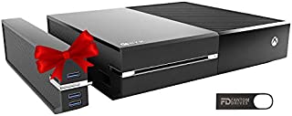 FD 2TB Xbox One SSHD (Hybrid Drive) Upgrade - Easy Snap-On with 3 USB Ports - with 32GB FD Flash for Media use - Compatible with Original Xbox One Only (XBOX-2TB-SSHD2)