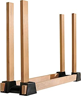 ShelterLogic LumberRack Firewood Rack Adjustable Plastic Bracket Kit, Black, 5.5