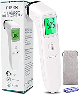 Non-Contact Thermometer for Adults and Kid,No Touch Infrared Forehead Thermometer for Fever, Smart Temperature Gun Reading Detection on Forehead