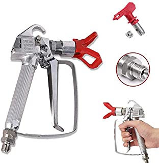 Tutor Auto High Pressure 3600 PSI Airless Paint Spray Gun with 517 Tip Swivel Joint - Replacement for Graco Wagner Titan Sprayer Gun