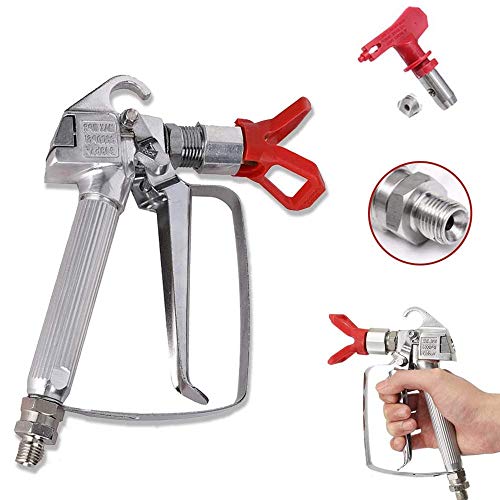 Tutor Auto High Pressure 3600 PSI Airless Paint Spray Gun with 517 Tip Swivel Joint - Replacement for Graco Wagner Titan Sprayer Gun