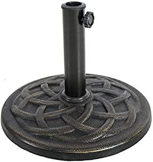 BACKYARD EXPRESSIONS PATIO · HOME · GARDEN 911554 Umbrella Base, Bronze