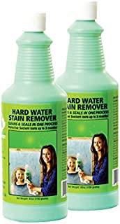 Bio Clean: Eco Friendly Hard Water Stain Remover (40oz Large). Pack of 2