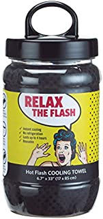 Upper Canada Soap Hot Flash Cooling Towel, Relax The Flash