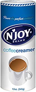 N'Joy Non-Dairy Coffee Creamer |12 Ounce, Pack of 6 | Dairy Substitute | Easy Pour Lid, Bulk Size