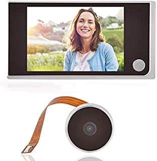 3.5 Inch LCD HD Screen Peephole Viewer Digital Door Eye Viewer Camera 480×320P Image Resolution 120 Degree Wide Angle Home Security System Product Name