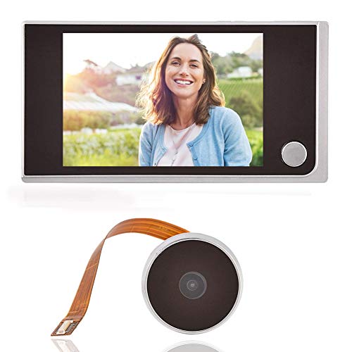 3.5 Inch LCD HD Screen Peephole Viewer Digital Door Eye Viewer Camera 480×320P Image Resolution 120 Degree Wide Angle Home Security System Product Name