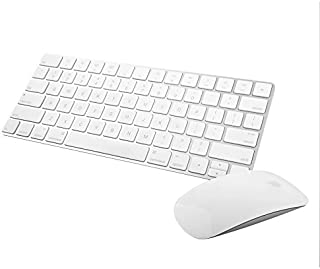 Apple Wireless Magic Keyboard 2 -MLA22LL/A with Apple Magic Bluetooth Mouse 2 -MLA02LL/A (Renewed)