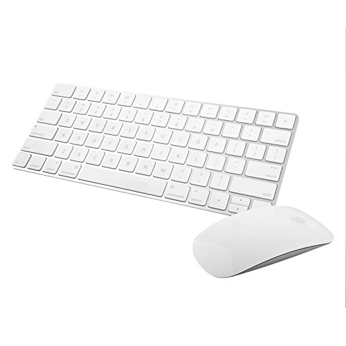 Apple Wireless Magic Keyboard 2 -MLA22LL/A with Apple Magic Bluetooth Mouse 2 -MLA02LL/A (Renewed)