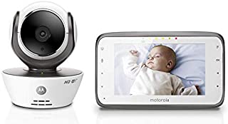 Motorola MBP854CONNECT Dual Mode Baby Monitor with 4.3-Inch LCD Parent Monitor and Wi-Fi Internet Viewing