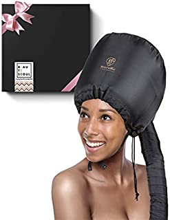 Beaute Seoul 2021 Soft Bonnet Hood Hair Dryer Attachment-Dry Damaged Hair Repair Treatment Gift Set |Professional Curly Hair Products home care kit | Reduce Blow Dry Time,Styling,Curling,Heat Protectant Methods