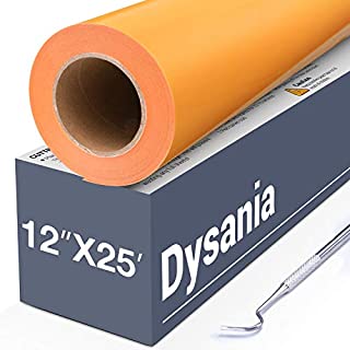 HTVRONT Heat Transfer Vinyl Orange HTV Vinyl Rolls - 12