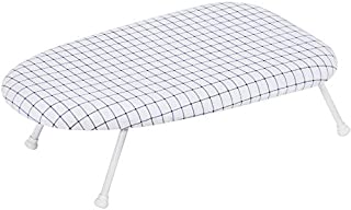 STORAGE MANIAC Tabletop Ironing Board with Folding Legs, Extra Wide Countertop Ironing Board with Cotton Cover, Portable Mini Ironing Board for Sewing, Craft Room, Household, Dorm