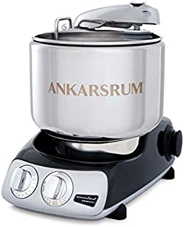 Ankarsrum Original 6230 Black Diamond and Stainless Steel 7 Liter Stand Mixer