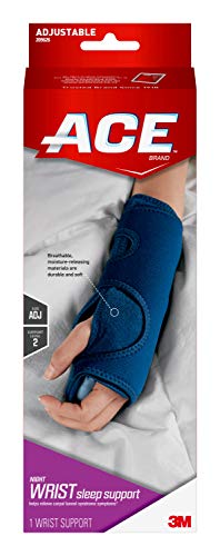 ACE - 209626 Night Wrist Sleep Support, Helps relieve symptoms of Carpal Tunnel Syndrome,