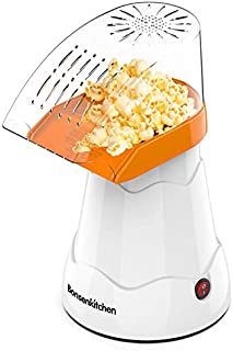 Electric Hot Air Popcorn Maker for Home Movie Theater, Low Fat Popcorn Machine, Popcorn Popper Without Oil For Office,Family, Kids