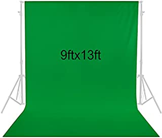 Neewer 9 x 13 feet/2.8 x 4 Meters Photography Background Photo Video Studio Fabric Backdrop Background Screen (Green)