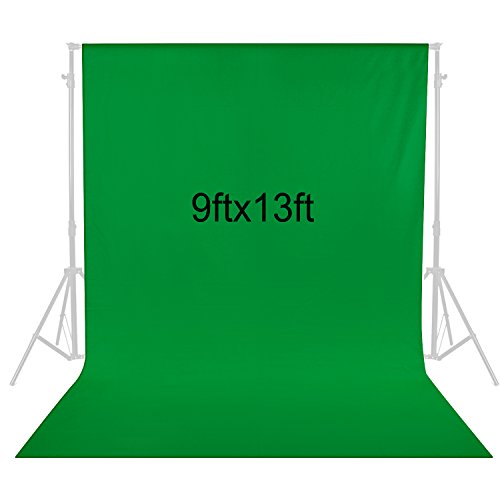 Neewer 9 x 13 feet/2.8 x 4 Meters Photography Background Photo Video Studio Fabric Backdrop Background Screen (Green)