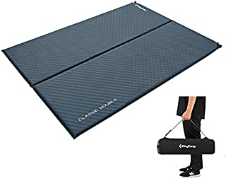 KingCamp Double Self-Inflating Pad, Lightweight Sleeping Mat for 2 Person Outdoor Camping Backpacking Hiking Beach