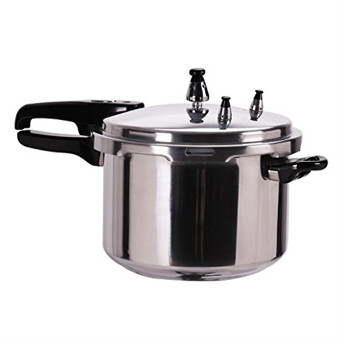 New 6-Quart Aluminum Pressure Cooker Fast Cooker Canner Pot Kitchen by GOEASY0312