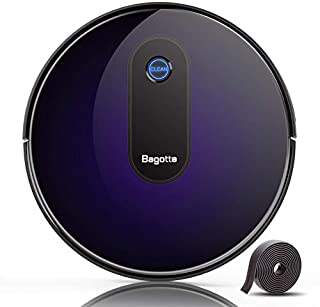 Robot Vacuum,Bagotte Upgraded 2000Pa Strong Suction Robotic Vacuum Cleaners, Automatic Carpet Boost, 2.7