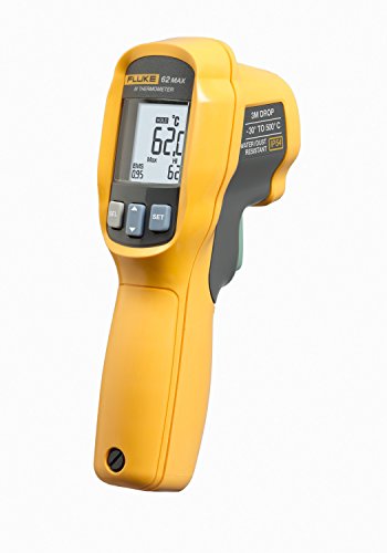 Fluke 62 Max Infrared Thermometer (Not for human temp), -22 to +932 Degree F Range