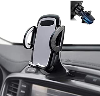 Crazefoto Car Phone Mount,CD Slot Car Phone Holder Universal Car Cradle Mount with Air Vent Mount Compatible for iPhone12 Mini 11 Pro XR XS MAX X SE 8 7 6 Plus Galaxy S20 S20+ S10 S9 S8 Note10 Google