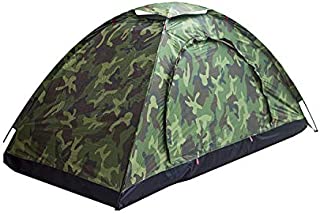 Sutekus Single Tent Camouflage Patterns Camping Tent One Person Tent for Camping Hiking Outdoor Equipment